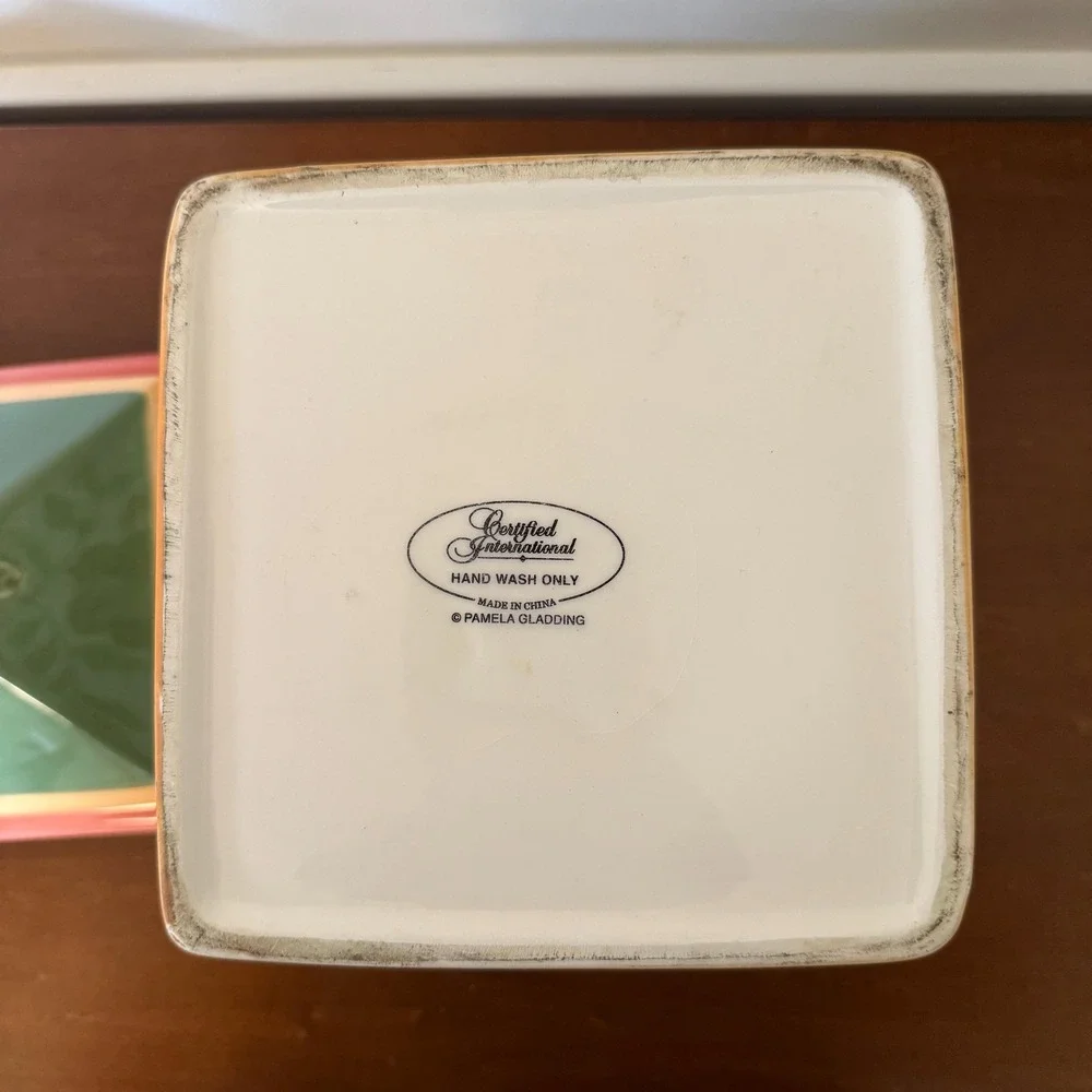 Vintage Certified International Wildflowers XL Canister 11
